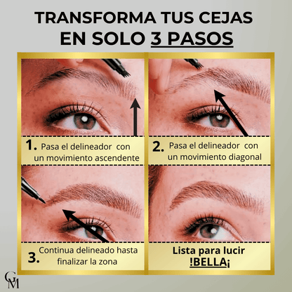 1+1 GRATIS | Delineador Perfect Brows™️ Cejas Más Pobladas y Naturales Al Instante