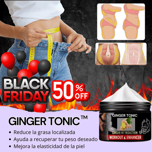 Ginger Tonic™️ | Reduce Centímetros y Define Tu Figura