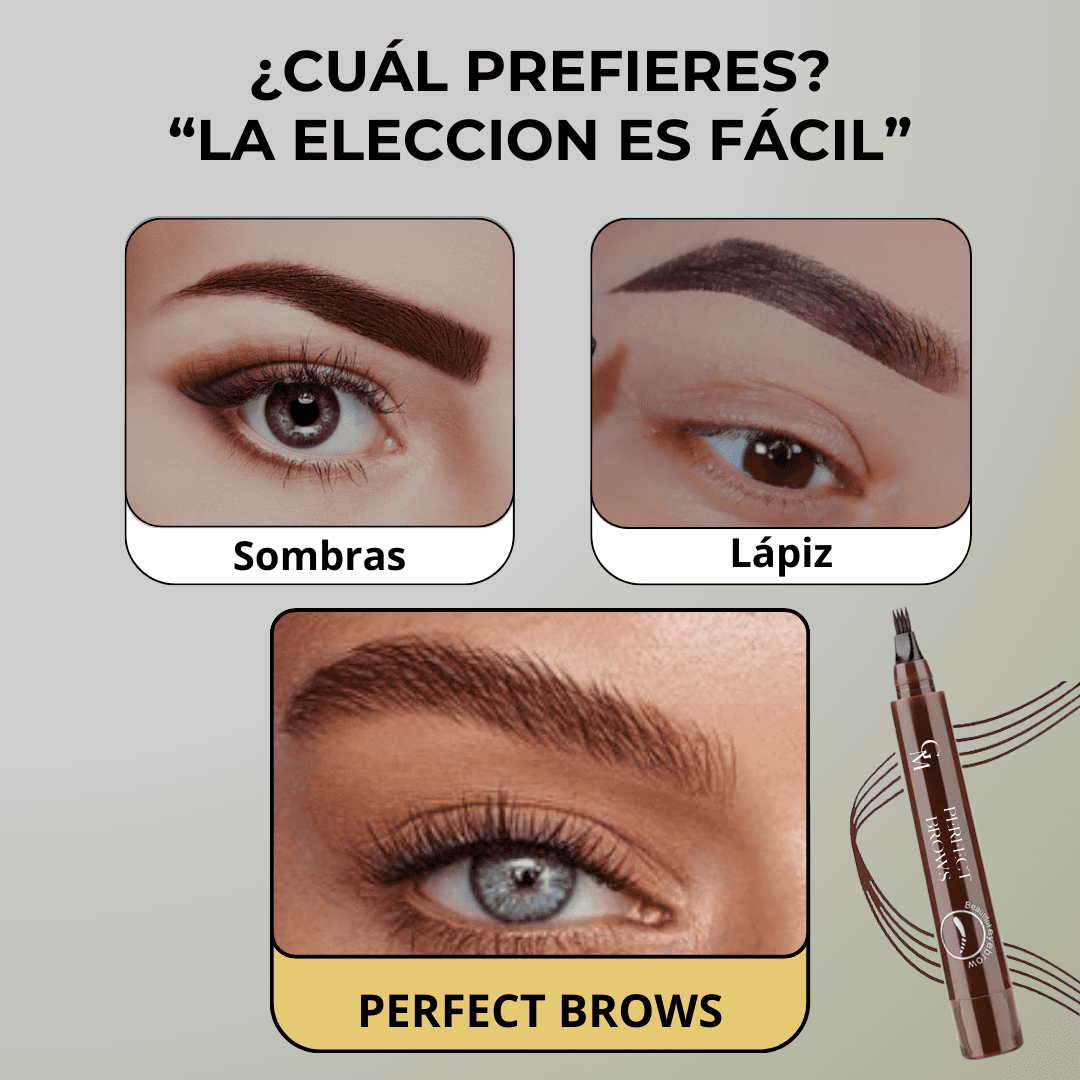 1+1 GRATIS | Delineador Perfect Brows™️ Cejas Más Pobladas y Naturales Al Instante